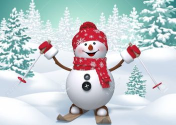 32940276-skiing-snowman-3d-christmas-cartoon-character-winter-landscape