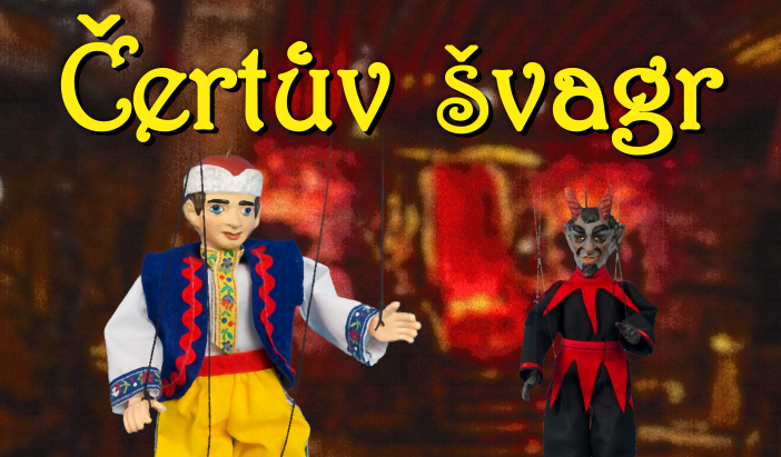 plakát čertův banner