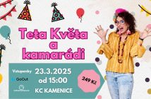 Teta Květa a kamarádi - KC Kamenice (728 x 411 px)